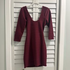 Red dress